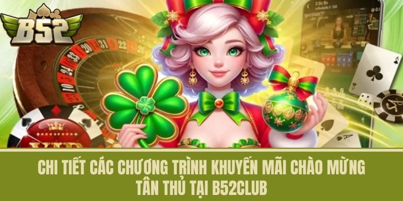 Chi tiết các chương trình khuyến mãi Chào Mừng Tân Thủ tại B52CLUB